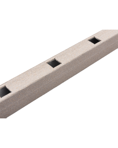 TherraWood Bottom Rail 1800x32x38mm - Stone Grey