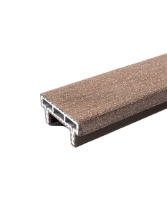 TherraWood Top Rail 1800x57x25 - Hazelnut