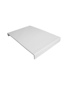 FloPlast UB454 White 1.25m Box End x 454mm Universal 9mm Fascia Board