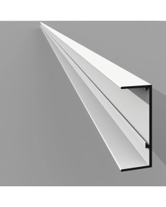 QIC US050 Ceiling Trim RAL 9010 (White) 3000mm