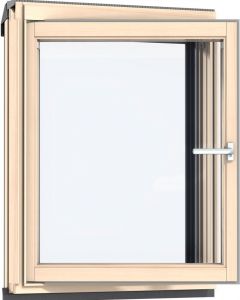 Velux VFA MK36 3068 Manual Pine Tile-and-Turn Left-Hung Vertical Element - 780x1150mm