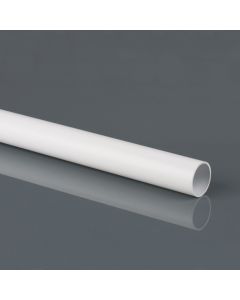 Brett Martin 40mm Solvent Weld Waste MuPVC Wastepipe 3m (W2010) White