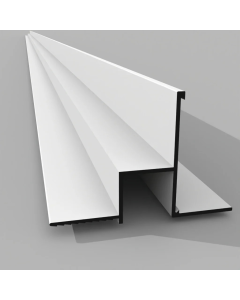 QIC YA15 Ceiling Trim RAL 9010 (White) 3000mm