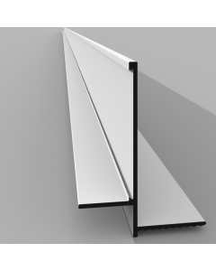 QIC YAS10 Ceiling Trim RAL 9010 (White) 3000mm